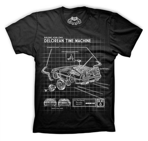 Playera DeLorean