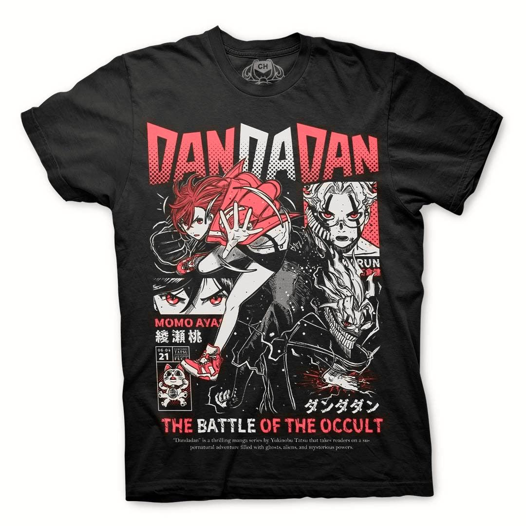 Playera negra de Dandadan