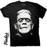 Playera negra de Frankenstein