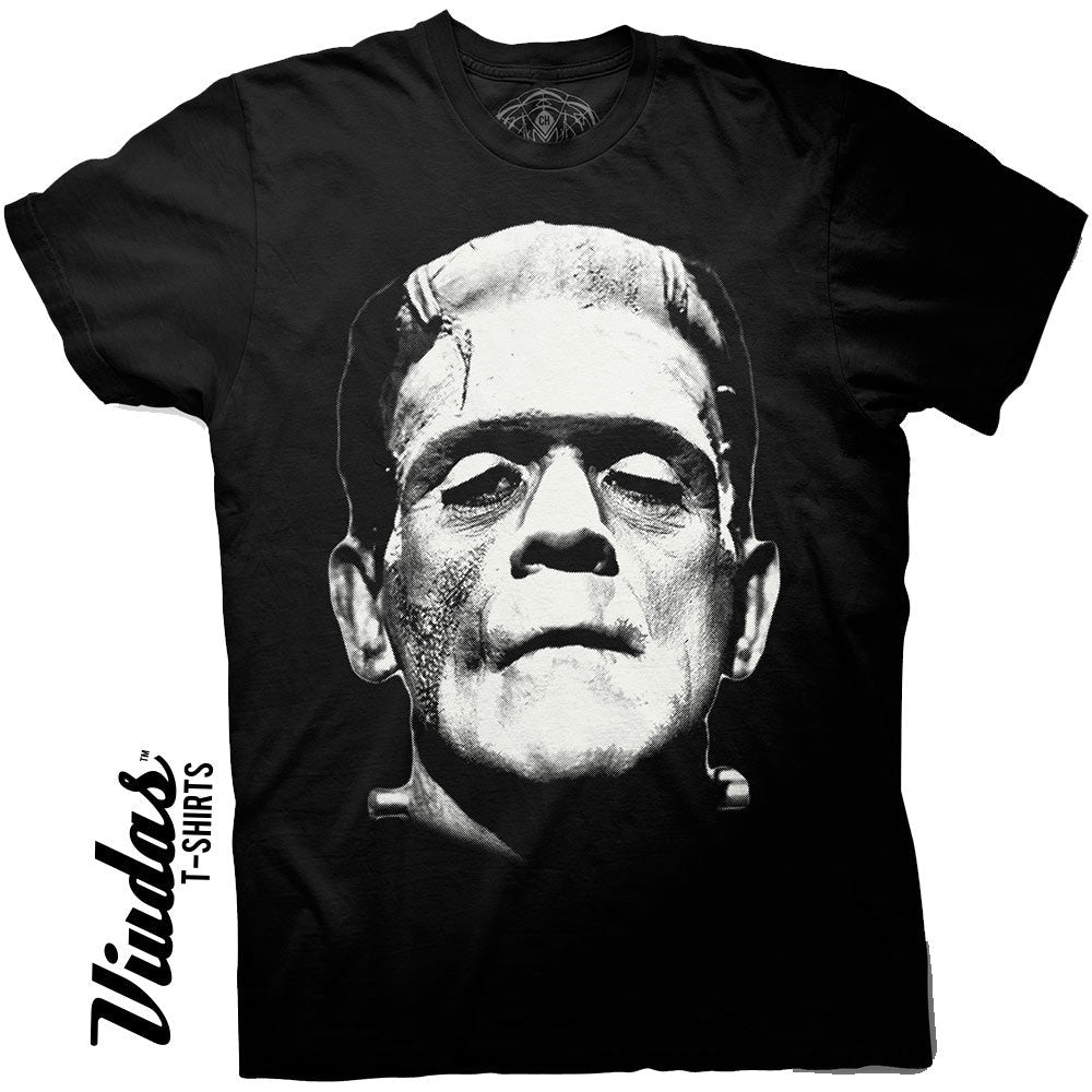 Playera negra de Frankenstein