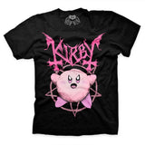 Playera negra de Kirby en modo caos