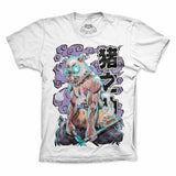 Playera blanca de Inosuke Hashibira de Demon Slayer