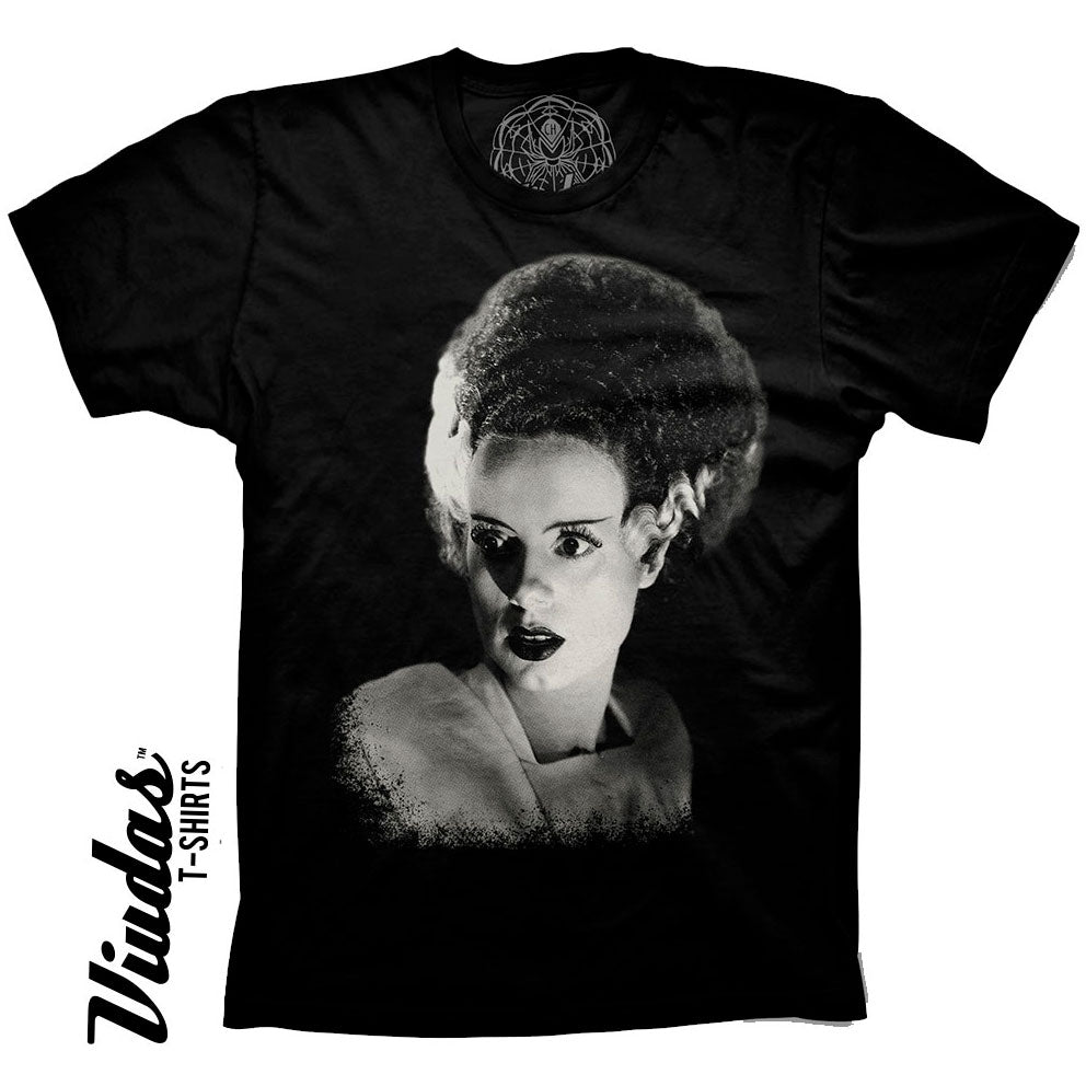 Playera negra de La novia de Frankenstein