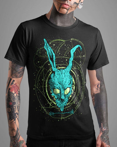Playera de Donnie Darko puesta