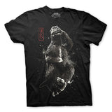 Playera negra del baile de victoria de Godzilla