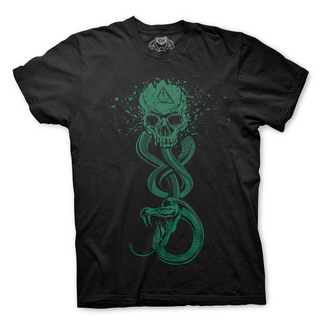 Playera negra de la Marca Tenebrosa de Harry Potter